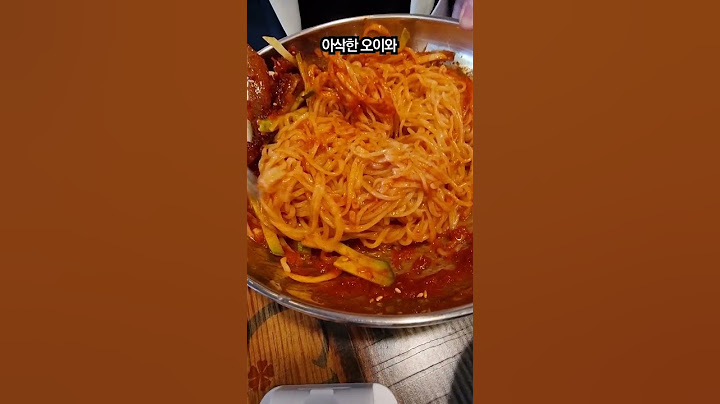 100년 갔으면 하는 동네 국수집입니다.
