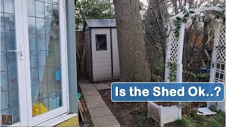 Storm Eunice vs My Keter Plastic Shed by DIY Dick 1,250 views 2 years ago 1 minute, 26 seconds