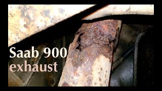 Saab 900 - Exhaust Inspection & Repair - Part II 1989 Saab Exhaust Donut