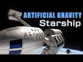 SpaceX Artificial Gravity Starship concept