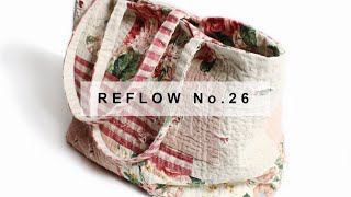 Boro Flower Tote / Reflow No.26 / Mutsu