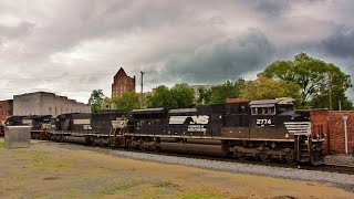 NS 2774 SD70M-2  EB E49 at Kinston,NC 8 2 2014