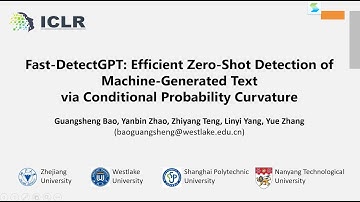ICLR 2024 | Fast-DetectGPT: Efficient Zero-Shot Detection of Machine-Generated Text