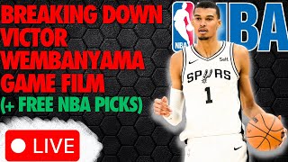 Victor Wembanyama Film Breakdown (+FREE NBA Picks)