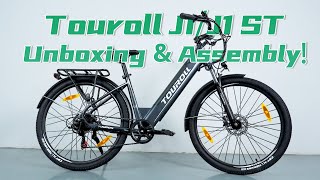 Touroll J1 ST E-bike Unboxing and Assembly