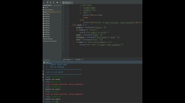 MENU EM PYTHON