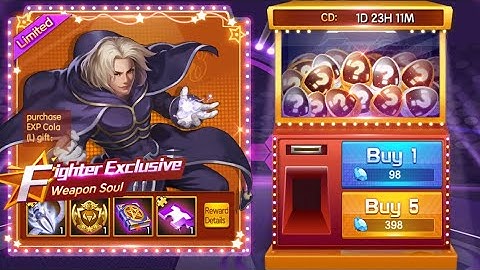 KOF 98 UM OL (Global) Weapon egg Igniz  UM 2002