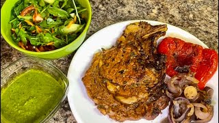 Grilled Ribeye with Chimichurri Hack!