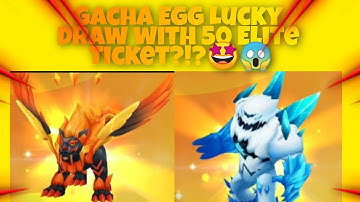 Gacha Lucky Draw with 50 Elite Ticket?!?😱😱👍in Trainers Arena[BlockmanGo:Blocky Mods]