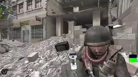 Call of Duty 4  5v5 on away server - cheats mode ON! LOL