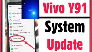 Vivo Y91 | How To Start System Update screenshot 5