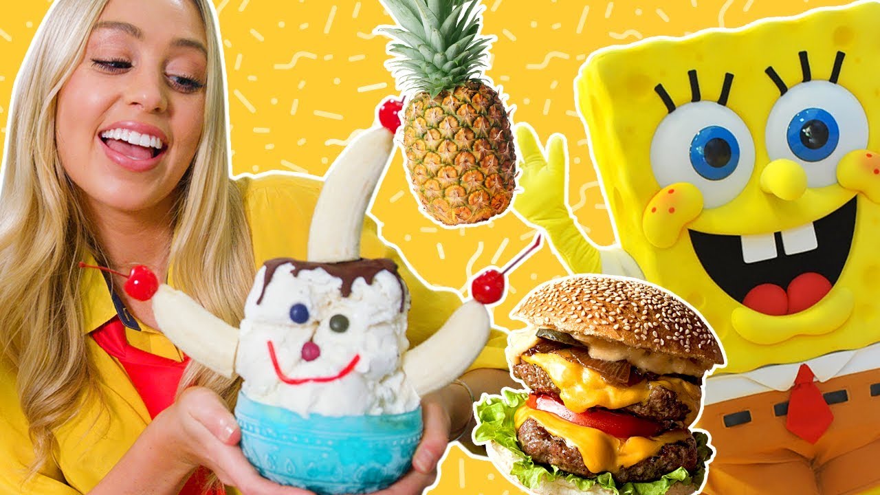 I Ate Like Spongebob Squarepants (feat. Skyler Bouchard) | Experimental Eats | Food Network