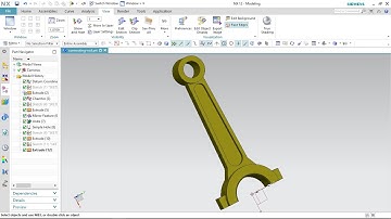 Nx 12 How to make Connecting Rod