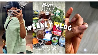 Dear Diary Vlog 09: Grocery Shopping | TikTok this week was dramatic