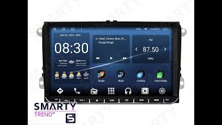 Photo review the SMARTY Trend head unit installed in Peugeot Partner. -  Info-blog, news and video reviews about Android In-Dash Car Head Units