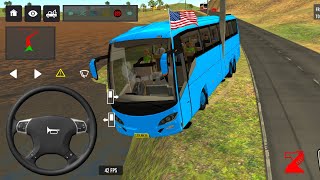 Euro coach bus simulator  😱😭 newcoach bus simulator Androidgameplay screenshot 4