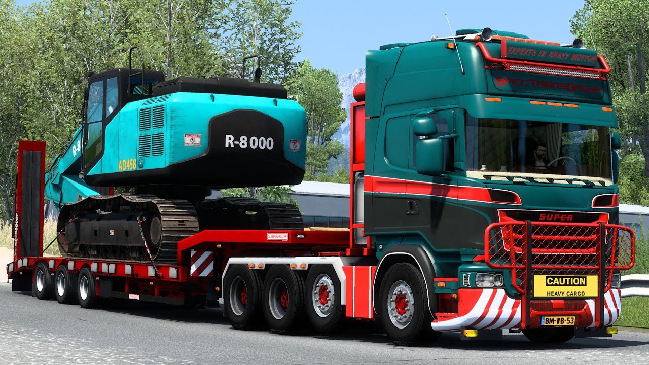 SpecTransGroup Scania R | V8 Brutal Open Pipe | ETS2 Mods | Euro Truck ...