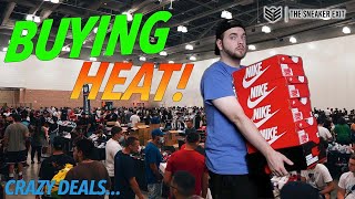 Cashing out on STEALS at The Sneaker Exit shoe event in Dallas!