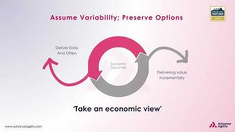 Assume Variability; Preserve Options | Lean- Agile Principle-3 | Advance Agility