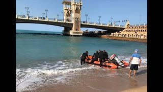 روزاليوسف | منقذ غريق كوبرى استانلي يكشف تفاصيل ليلة العثور عليه في مياه البحر