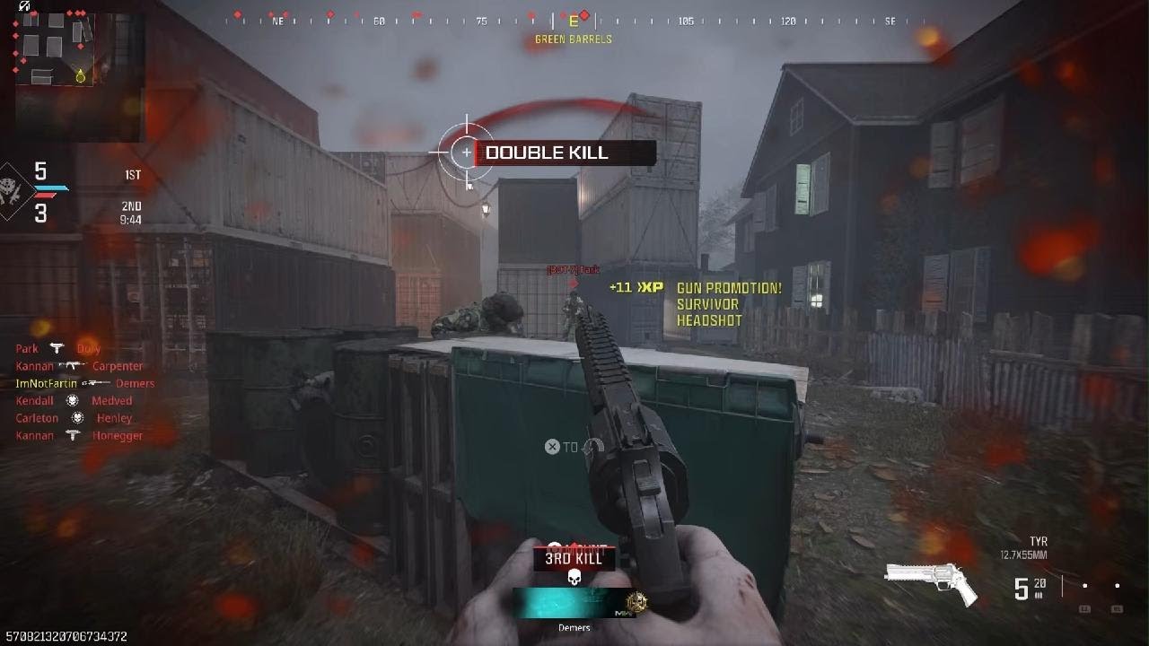 Gun Game Victory on Shipment (Bots)