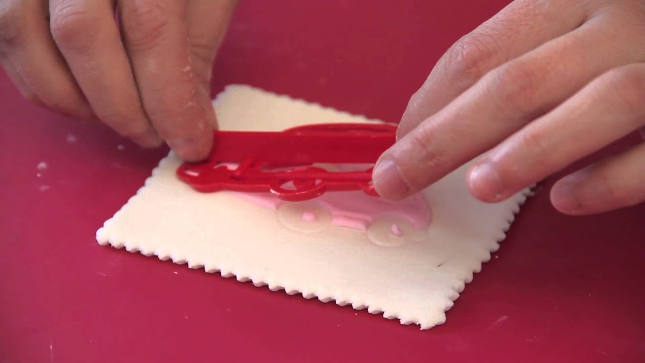 Tatlı Bir Dakika - Şeker hamuru ile Patchwork kalıp kullanım teknikleri