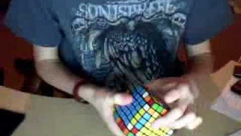 7x7x7 Stop Motion Solve (30min Solve)