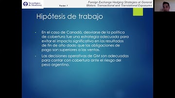 Foreign Exchange Hedging Strategies at General Motors: Transactional and Translational Exposures EQ7