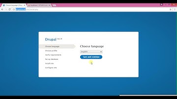 drupal installation on xampp