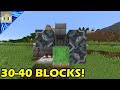 🏹Minecraft Long Range Arrow Cannon (30-40 Block Range)