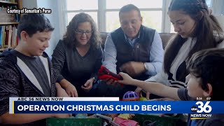 Operation Christmas Child begins 111824