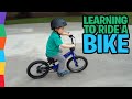 Watch 4-year-old Ben learn to ride a bike in 5 minutes!!!