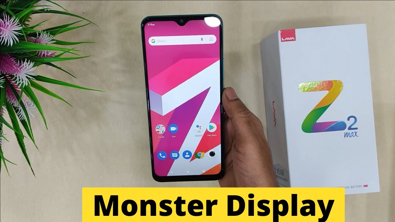 😱Lava Z2 Max Unboxing & Quick Review |⚡7inch Monster Display⚡| 6000mAh | Hindi