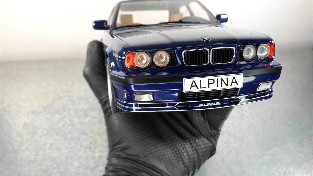 BMW Alpina B10 E34 Biturbo Red Otto 1/18