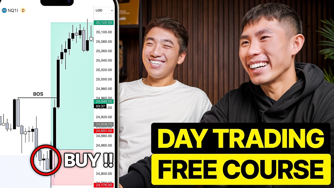 Teaching My Friend How To Day Trade... [FULL Beginner Course]