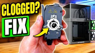 How to unclog take apart a Flashforge Creator 5 Pro tool head extruder & hot end
