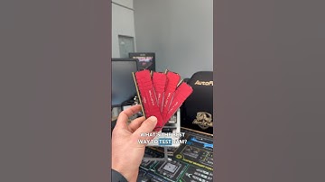 How to test RAM? #tech #pc #techtips #pcbuild