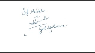 Saf Maddeler Ve Karışımlar Ödev Soruları Çözüm -Genel Tekrar