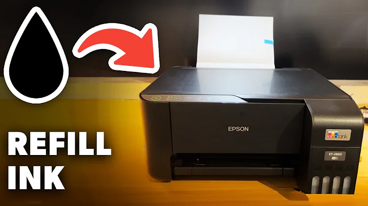 How To Refill Ink on Epson EcoTank (ET 2860, 2400, 2870, 2700)