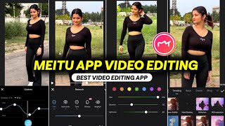 Meitu App Video Editing Tutorial | Meitu App Se Editing Kaise Kare | Meitu Tutorial screenshot 3