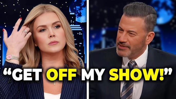 Karoline Leavitt KICKED OFF Jimmy Kimmel's Show After HEATED Confrontation  Live On Air! - YouTube