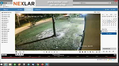 how to view security cameras on internet explorer