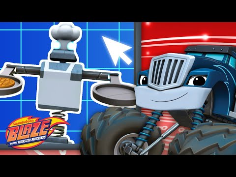 Crusher Builds Robots #13 | Games For Kids | Blaze and the Monster Machines