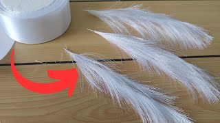How To Make Feathers With Ribbon