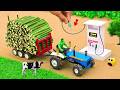 Diy diorama making mini Motor water pump science project | how to make