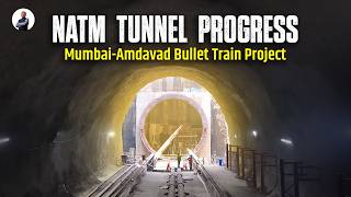 Bullet Train Project advances underground with New Austrian Tunnelling Method (NATM)
