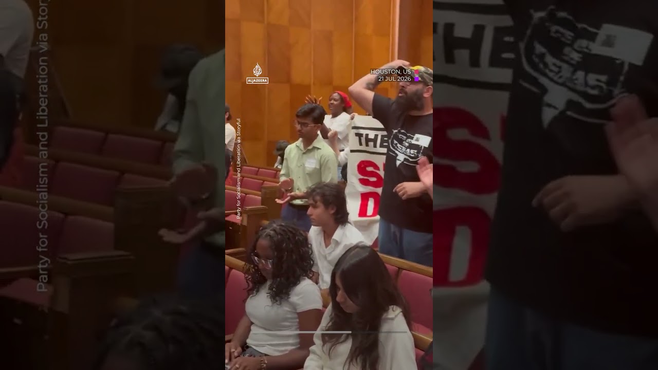 ‘Justice for Lorenzo’ protests disrupt Houston council meeting | AJ #shorts