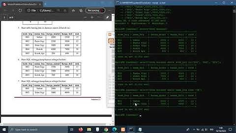 Membuat Database di MariaDB menggunakan metode RETRIEVE, GROUP, FILTER DAN PATTERN MATCHING