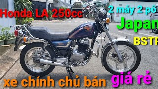 Honda LA 250 đồng nát hồi sinh cực chất ở Sài Gòn