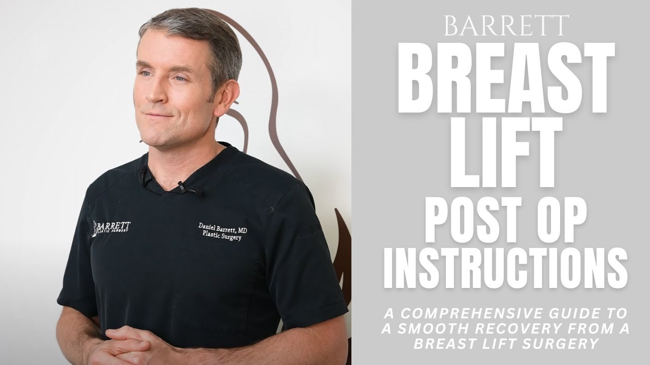 Breast Lift Recovery Guide: Essential Post-Op Instructions - YouTube